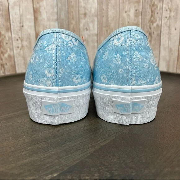 Vans Authentic Platform 2.0 Tonal Floral Canvas Sneaker Size 9.5‎ Women - Picture 7 of 12